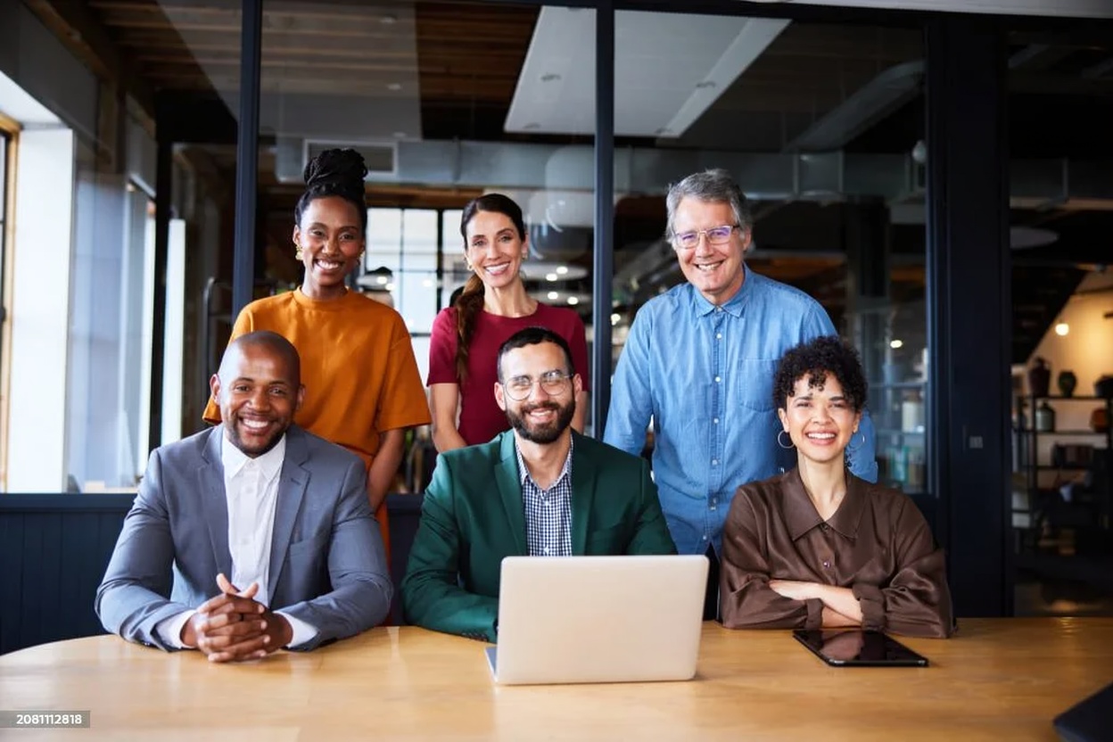Financial reports and business analytics on a professional workspace